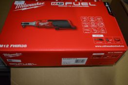 *Milwaukee M12 FHIR38 3/8” Brushless Cordless High Speed Ratchet