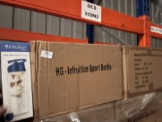 *Six Boxes of Twenty-Five Triton Blue 700ml Water Bottles with Fruit Infusers