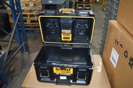 *Dewalt Tough System 2.0 DWST83470-GB Toolbox with Integral Dual Battery Charger