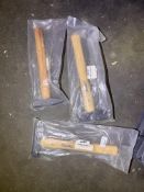*Three Chipping Hammers (Various sizes)