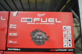 *Milwaukee M18 FCS66-0 Circular Saw with 190mm Blade