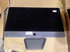 *21.5” Apple Computer (spec and passwords unknown, no keyboard or mouse)