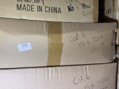 *Box of Fifteen 20m Black Cat 6 Cables