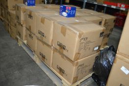 *24x Chrome TCP IP65 Fire Rated Flush LED 5w Ceiling Lights