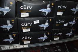 *Two Curv Smart Solar Powered WiFi Cameras Google & Alexa Compatible