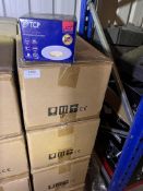 *Fifteen Boxes of Twelve TCP Chrome Fire Rated IP LED Downlights