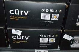*Two Curv Smart Solar Panel WiFi Cameras