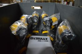 *Six Dewalt DCL040 18v LED Torches