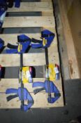 *Pair of Irwin 12” 300mm Quick Grip Clamps