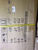 *Box of Twenty 30m Blue Cat 6 Cables