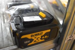 *Dewalt 4.0ah 18v Battery