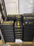 *Pallet of ~63 Dewalt Stackable Plastic Toolboxes