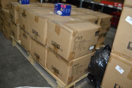 *24x Chrome TCP IP65 Fire Rated Flush LED 5w Ceiling Lights