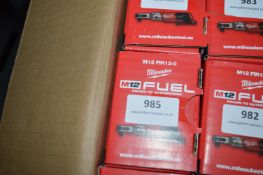 *Milwaukee M12 FIR12-0 Brushless Cordless Sub Compact Ratchet