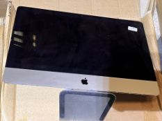 *21.5” Apple Computer (spec and passwords unknown, no keyboard or mouse)