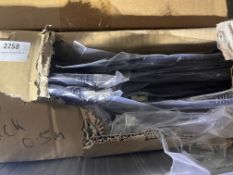 *Box of ~131 0.5m Black Cat 6 Cables