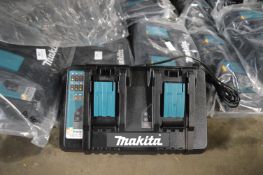 *Makita DC18RD Dual Battery Charger with EU Plug