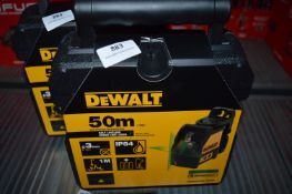 *Dewalt 50m Green Self Levelling Laser Line
