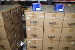 *72x Chrome TCP IP65 Fire Rated LED Downlights