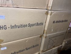 *Six Boxes of Twenty-Five Triton Blue 700ml Water Bottles with Fruit Infusers