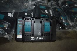 *Makita DC18RD Dual Battery Charger with EU Plug