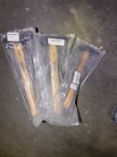 *Three Chipping Hammers (Various sizes)
