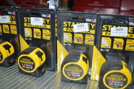 *Two Stanely Fat Max 5m Tape Measures
