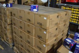 *24x Chrome and 24x White TCP IP65 Fire Rated Flush LED 5w Ceiling Lights