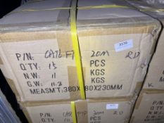 *Box of 20m Red Cat 6 Cables