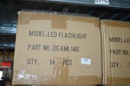 *Box of Fourteen Makita BML146 Torches