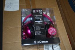 * 10 x Hipster 702 Purple Headphones