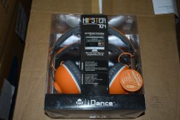 * 12 x Hipster 704 Orange Headphones