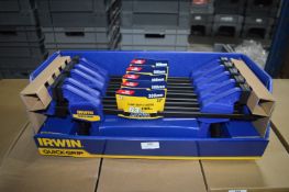 *Five Irwin 300mm 12” Quick Grip Clamps