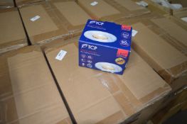 *48x White TCP IP65 Fire Rated LED Downlights