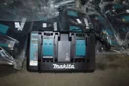 *Makita DC18RD Dual Battery Charger with EU Plug