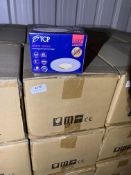 *Fifteen Boxes of Twelve TCP Chrome Fire Rated IP LED Downlights