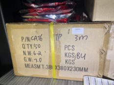 *Box of Fifty 3m Blue Cat 6 Cables