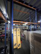 *One Bay of Medium Duty Pallet Racking ~4m tall x 240x90cm Comprising of Two Uprights and Four Beams