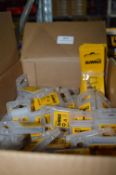 *Box of Dewalt PZ1 Bits and 2mm Steel Drill Bits