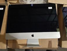 *21.5” Apple Computer (spec and passwords unknown, no keyboard or mouse)