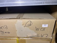 *Box of Thirty 10m Black Cat 6 Cables