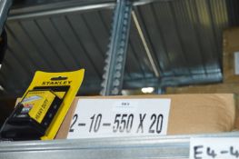 *Box of 20 Stanley Knives and a Pack of 100 Spare Blades