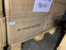 *Six Boxes of Twenty-Five Triton Blue 700ml Water Bottles with Fruit Infusers