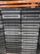 *Twelve Stackable Plastic Crates