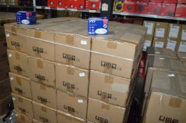 *72x Chrome TCP IP65 Fire Rated LED Downlights