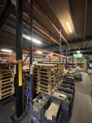 *Two Bays of Medium Duty Pallet Racking ~4m tall x 240x90cm Comprising of Three Uprights and Eight