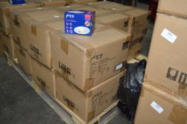 *24x Chrome TCP IP65 Fire Rated Flush LED 5w Ceiling Lights