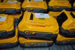 *Two Dewalt 1.7ah 18v Batteries