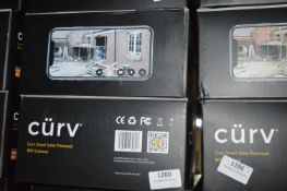 *Two Curv Smart Solar Panel WiFi Cameras