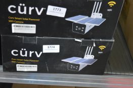 *Curv Smart Solar Powered WiFi Camera Google & Alexa Compatible